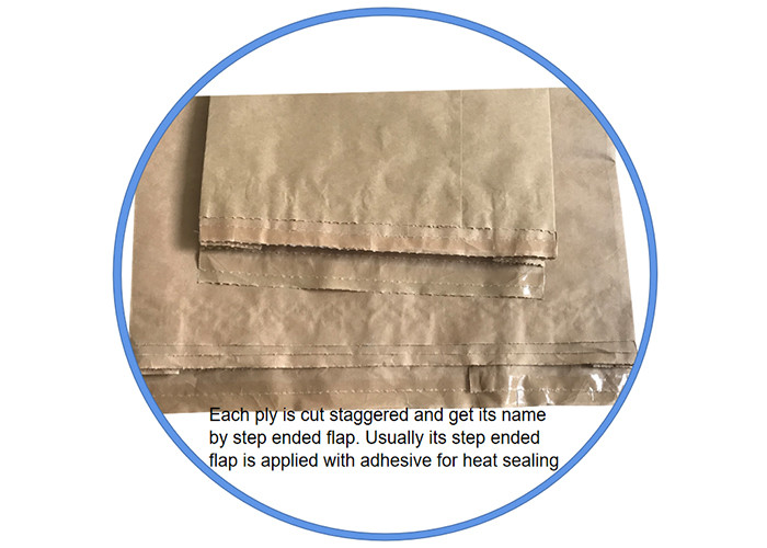 Pinch Bottom Paper Bags 3ply No Pollution More Solid Sealing