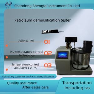 China The petroleum demulsification tester SH122 can simultaneously separate four samples ASTM D1401 on sale