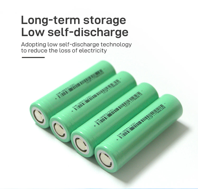 Electric 18650 Lithium Ion Battery Pack 3.6v 3200mah Chargeable