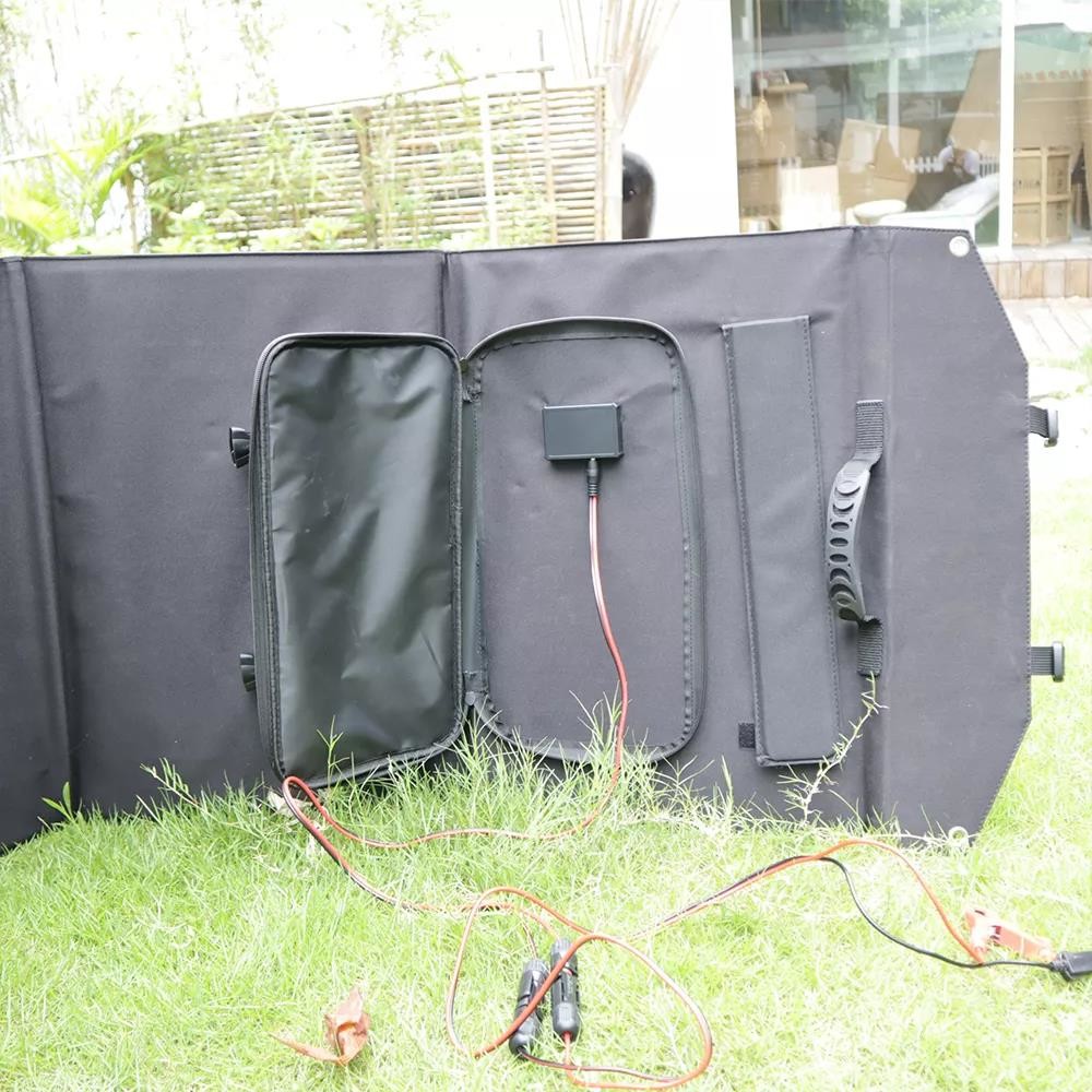 200 Watt Folding Solar Panel 18V Portable Backup Energy System