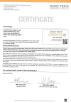 SEVNNA TEXTILE Certifications
