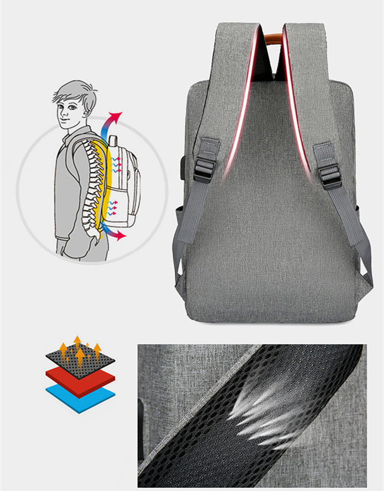 Business Men'S 3 In 1 Laptop Backpack
