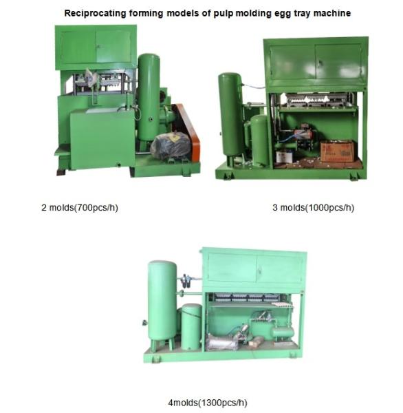 30-150KW Different Capacity Paper Egg Tray Production Line Egg Tray Machine with