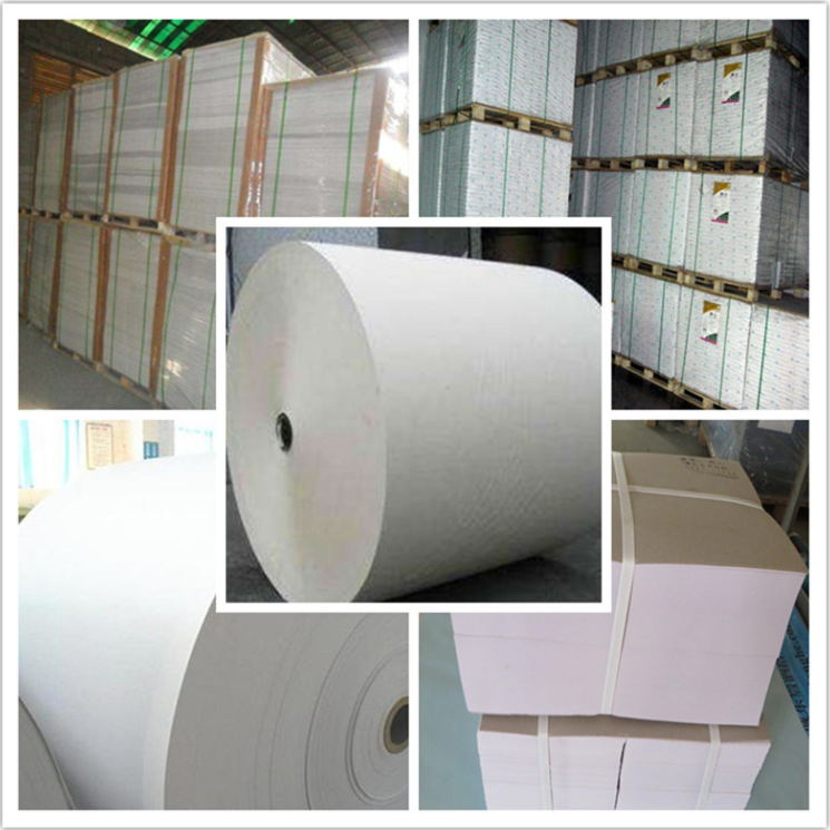 Pulping Type Chemical-Mechanical Pulp Double Side Coated C2S Art Board for Printing