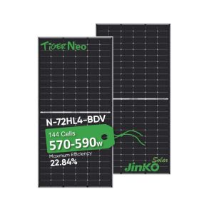 Good Jinko 575 Watt JKM575 N Type PV Solar Panel Module for Residential Applications Manufactures