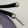 Buy cheap PE outer layer black 2.5mm aluminum core or Galvanized steel wire electric fence from wholesalers