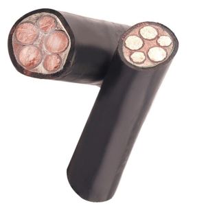 Three Core NYBY Low Voltage Electrical Cable STA PVC Sheathed