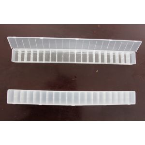 Anti - Aging Core Sample Boxes With Unique Lock / White Plastic Sample Boxes