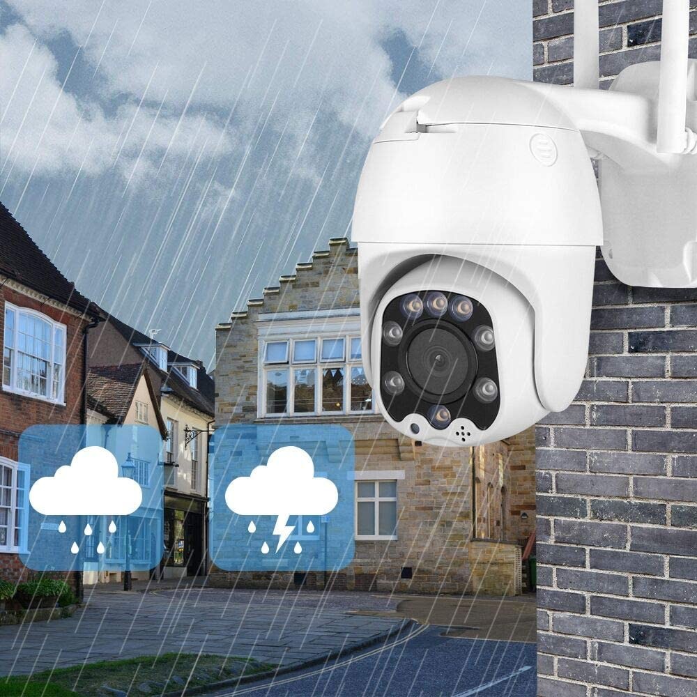 IP66 Wifi Camera Wireless Security Dome IP Camera Home Wi-Fi Pan Tilt Night Vision