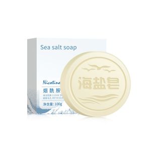 China Nicotinamide Sea Salt Soap Natural Ingredients Effectively Remove Mites on sale