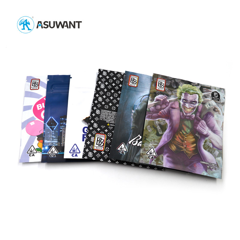 Custom Printed Mylar Aluminum Foil Food Bag Sachet Pouch Hermetic Bags