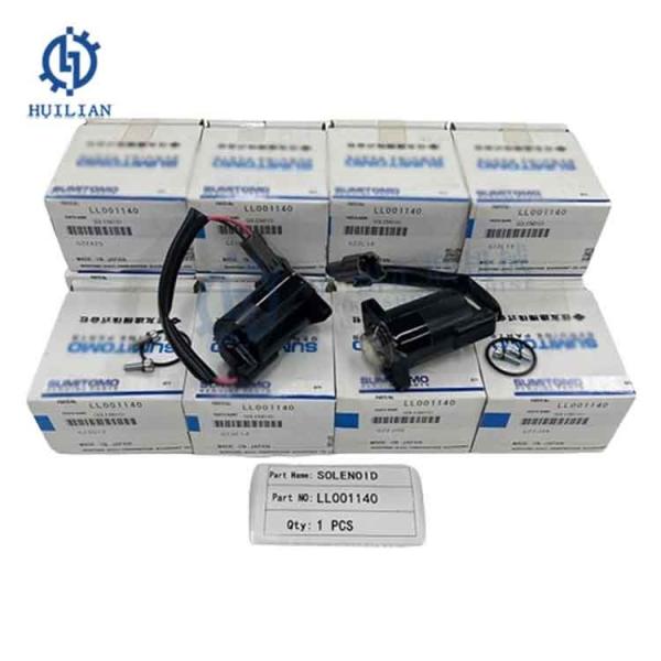 Genuine LL001140 Excavator Hydraulic Pump Solenoid Valve Rotary Solenoid for
