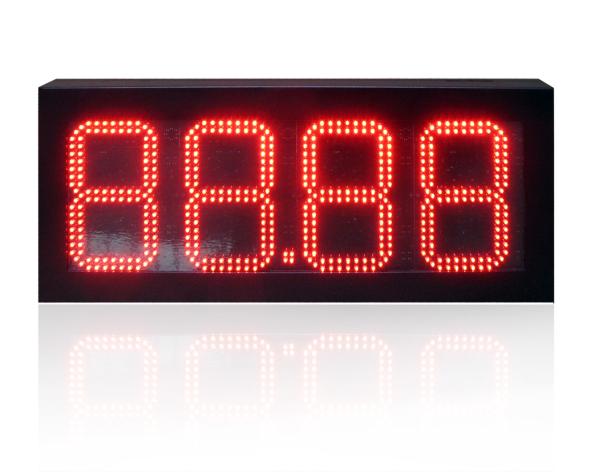 Auto-dimming 12 inch Led Gas Station Signs With RF Remote Control for petrol