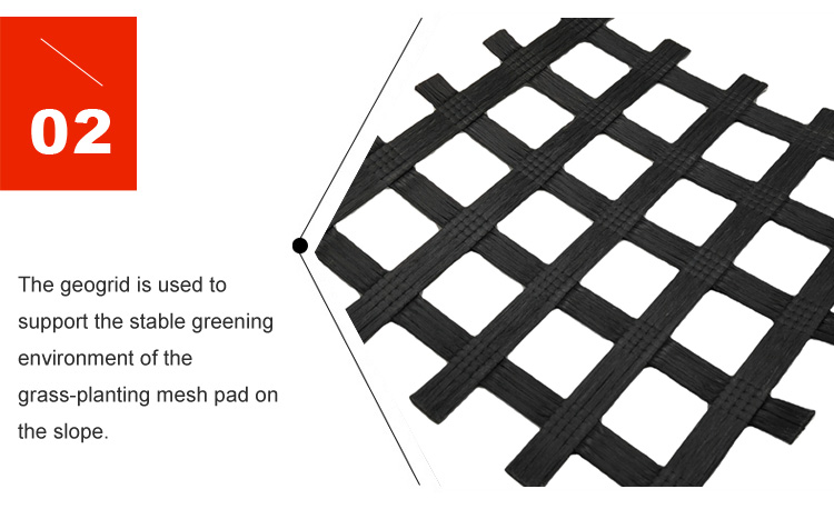Chinese Design Style High Tensile Strength Fiberglass Geogrid for Road Construction