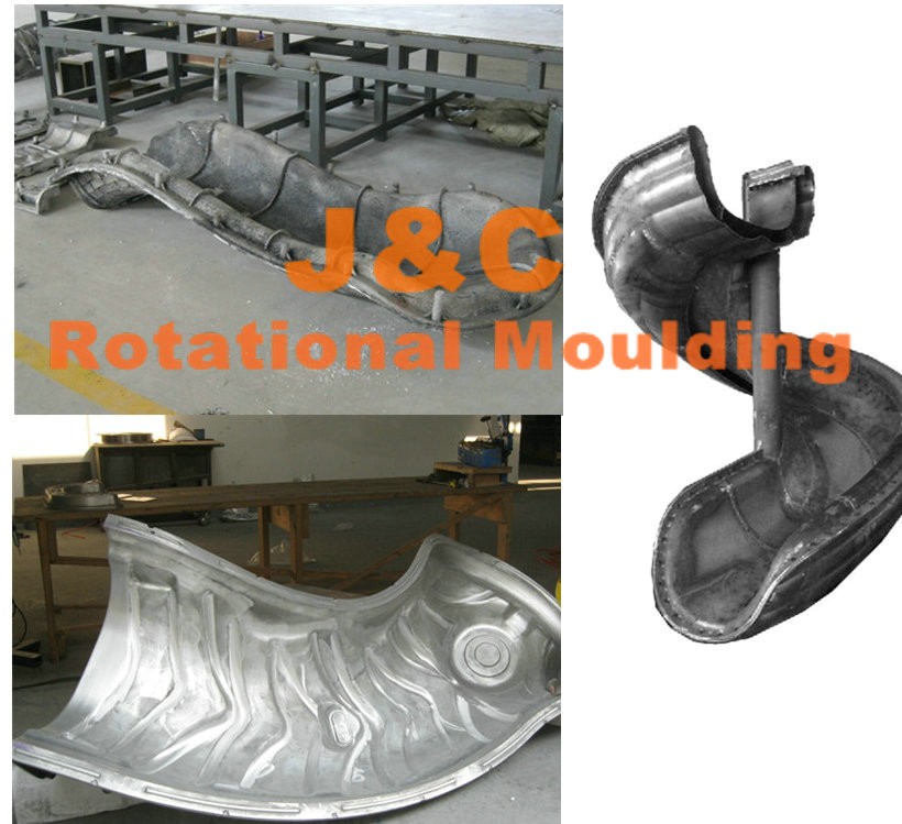 Customized A356 Aluminum Rotational Molds For Plastic Rotational Moulding Playground Parts
