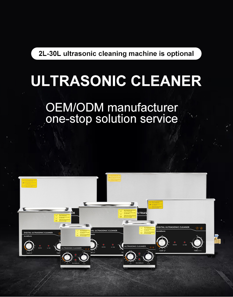 100W Mechanical Ultrasonic Cleaner