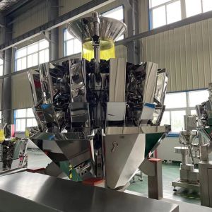10/14 Heads Multihead Weigher Packing Machine With Touch Screen