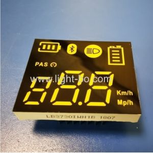 Ultra White Customized 7 Segment Led Display Common Anode For Electric Scooter