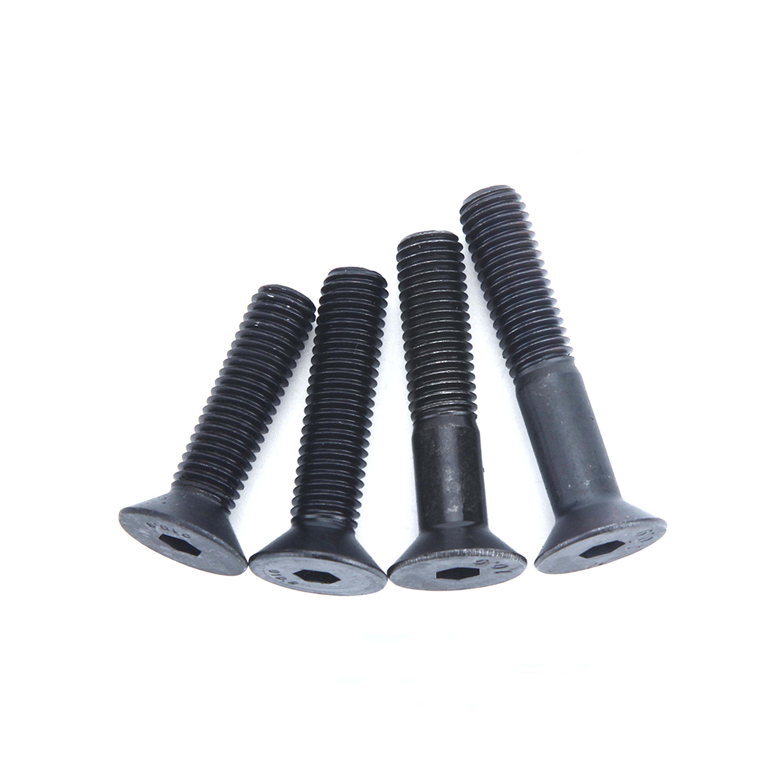 Carbon Steel DIN7991 M5 Black Oxide Flat Socket Hex Bolt 12.9 Countersunk Head Hexagon