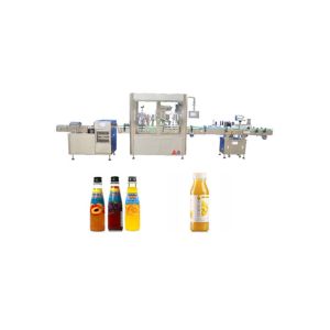 Piston Pump Automatic Liquid Filling Machine 50ml - 1000ml Filling Volume