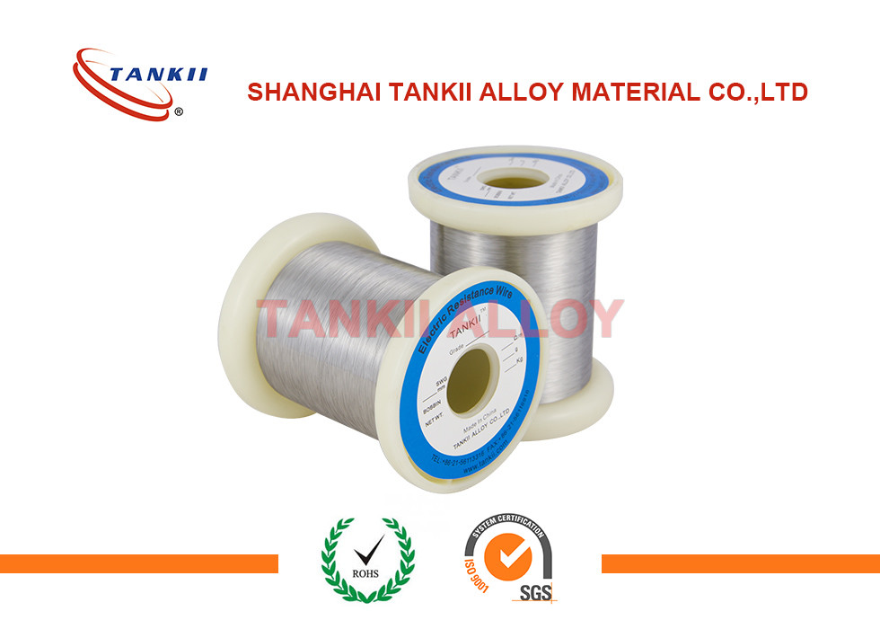 Radiator Heat Resistant Wire / Fecral Alloy 0cr25al5 Silver Grey Color