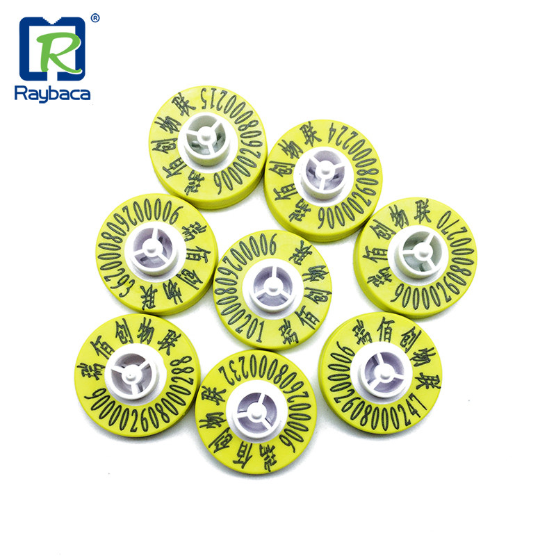Low Frequency Rfid Livestock Tags For Cattle Cow Identifications