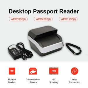SINOSECU Identity Verification Passport and ID Card Scanner 500 DPI Optical
