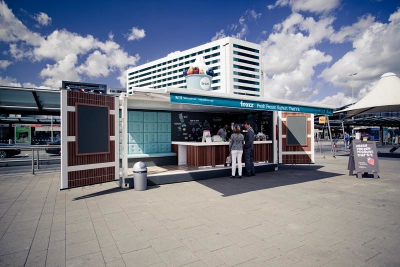 Portable Prefabricated Container House For Labour Residential Accommodation