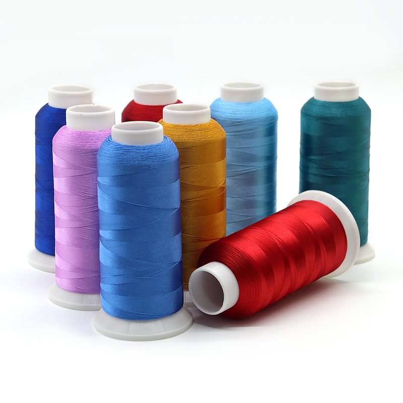 720 Colors of Polyester Embroidery Thread for Customizable and High Speed Embroidery