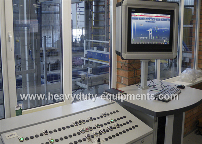 40.58 KW Block Making Machine PLC control , Automatic Block Moulding Machine