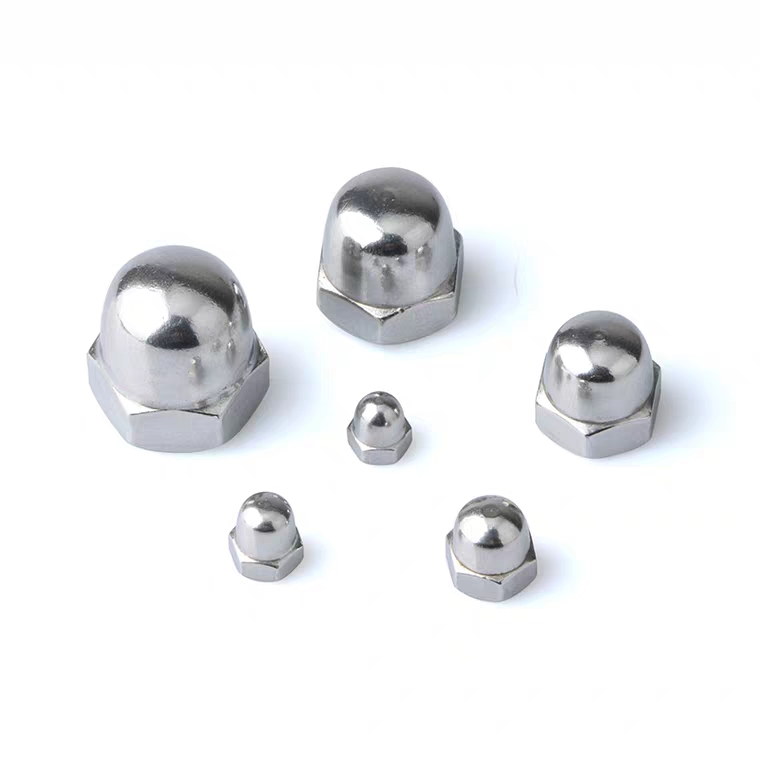 M6 Flange Dome Cap Nut Heavy Industry's Top Payment Term T/T for Stainless End Caps