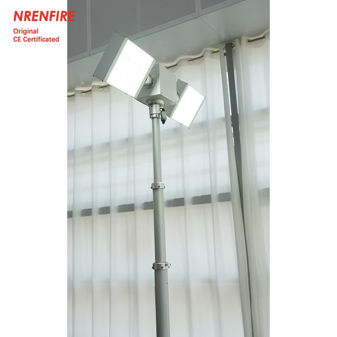 1.8m roof top mounted light tower-pneumatic telescopic mast light for fire truck NR-R1800-240