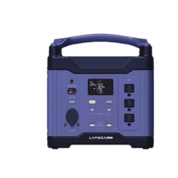 1300W 120V Portable Electric Power Station For Outside Emergency Energy Bank