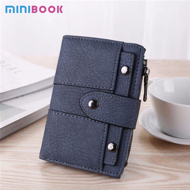 Genuine Leather Classic Men and Women Wallets with Package Size 13.5cm*10CM*2.5CM