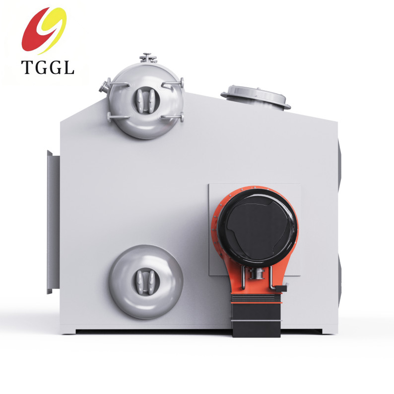 Oil-gas double cylinder saturated steam industrial boiler has high efficiency, energy saving and environmental protectio