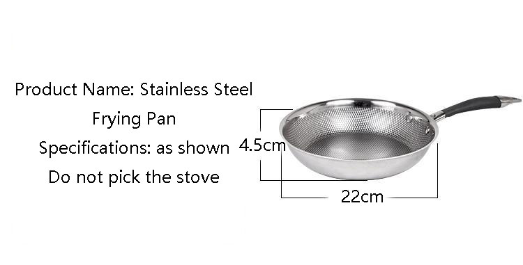 304 Stainless Steel Pot Set Combination Pot Set Thickened Three Layers Non Stick Cookware Pans Frying Set Pots and Pans