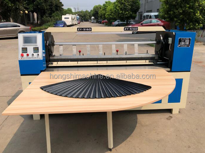 Multifunction Textile Cloth Pleater Machine Computerized Skirt Fabric Ribbon Pleating Machine