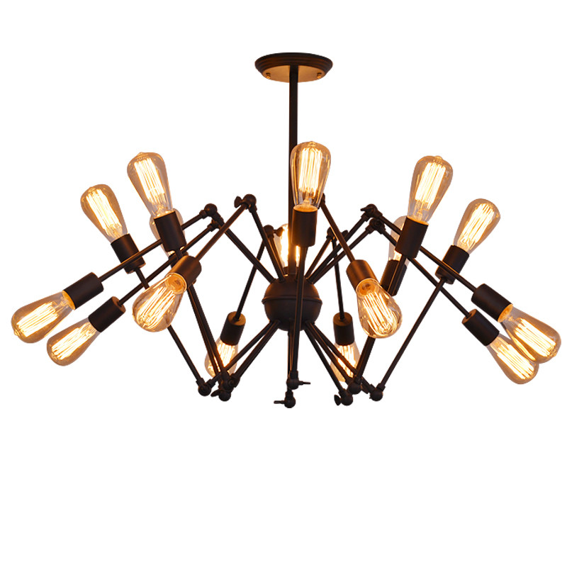 Loft retractable pendant lights For Coffee Shop Bedroom Kitchen Lighting Fixtures (WH-VP-40)