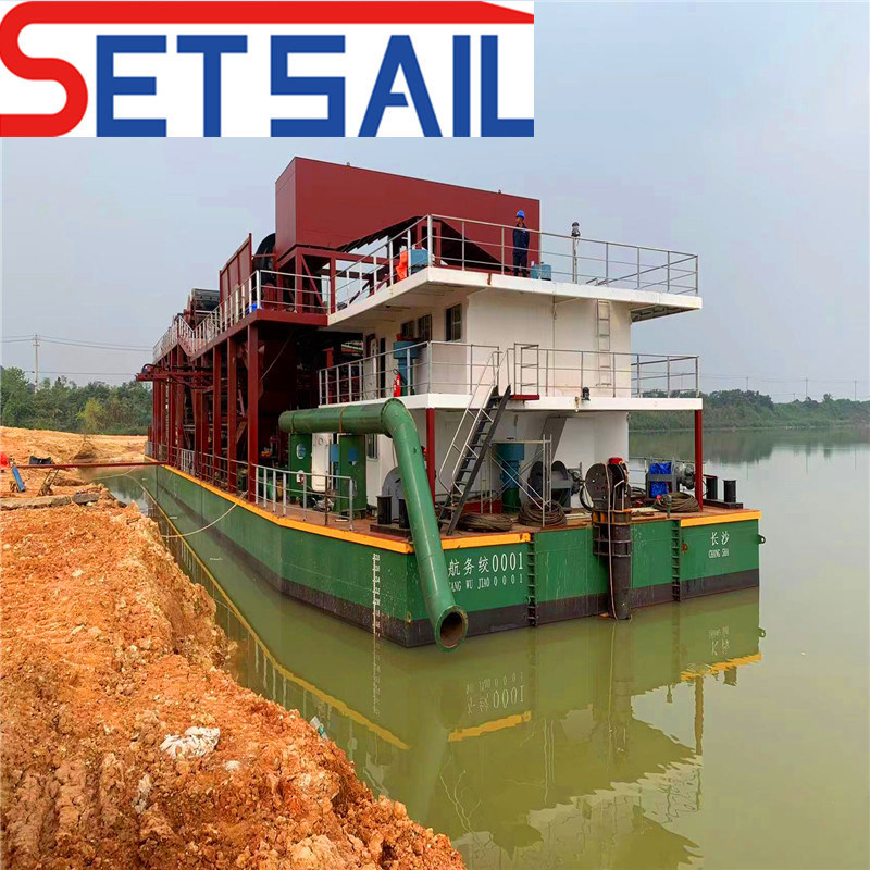 32inch Cutter Suction Dredger with Diesel Engine Power