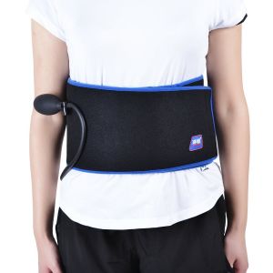 Non Toxic Lower Back Compression Wrap , Flexible Back Compression Belt