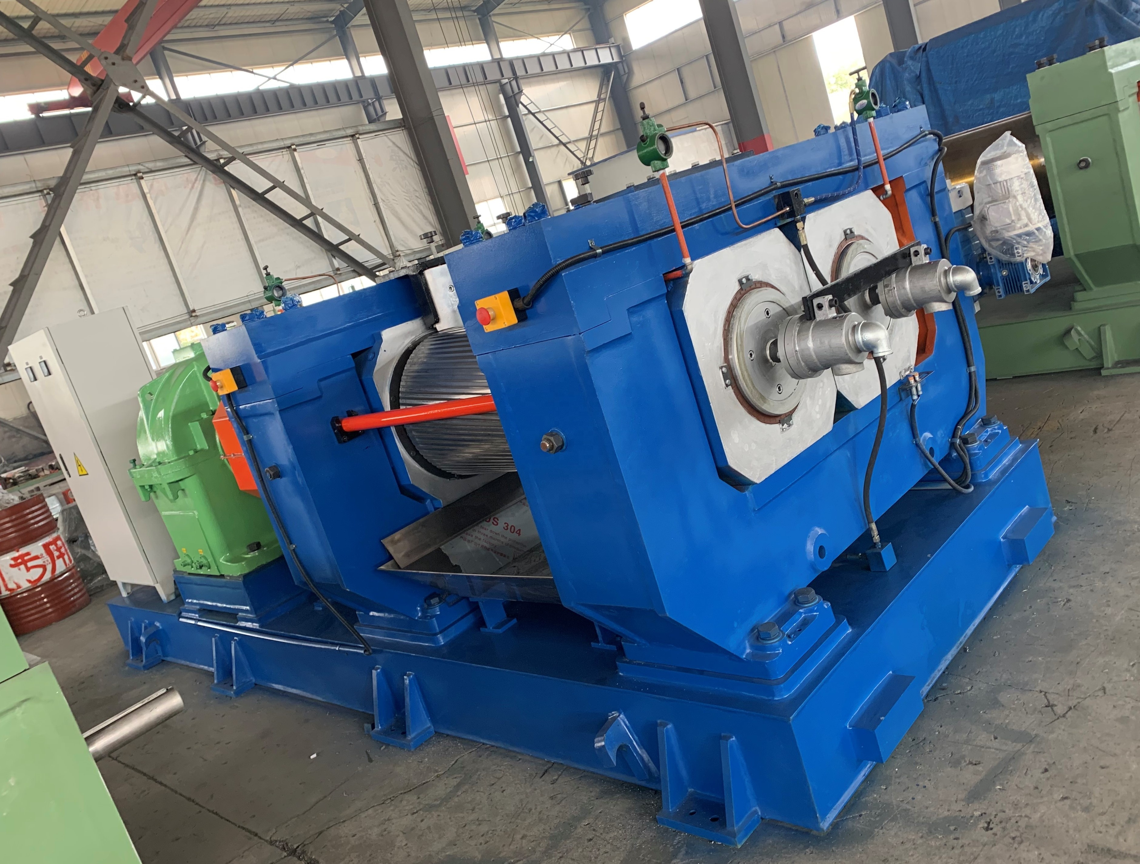 10000x4000x6200 Tire Rubber Crusher Machine for Manufacturing Plant Crushing Efficiency