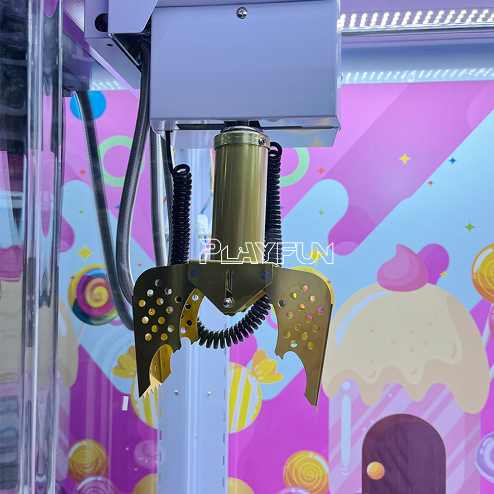 Wholesale Indoor Playground Coin Operated Sweet Shoppe Claw Machine Snack Gift Doll Candy Vending Machine