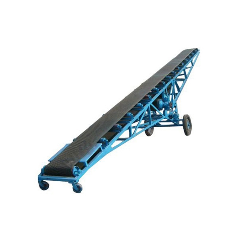 OEM Custom Height Adjustable Grain Bag Portable Conveyor Belt System Belt Conveyor