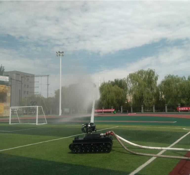 CE Approval Fire Rescue Equipment / Fire Fighting Robot Working Time 5h