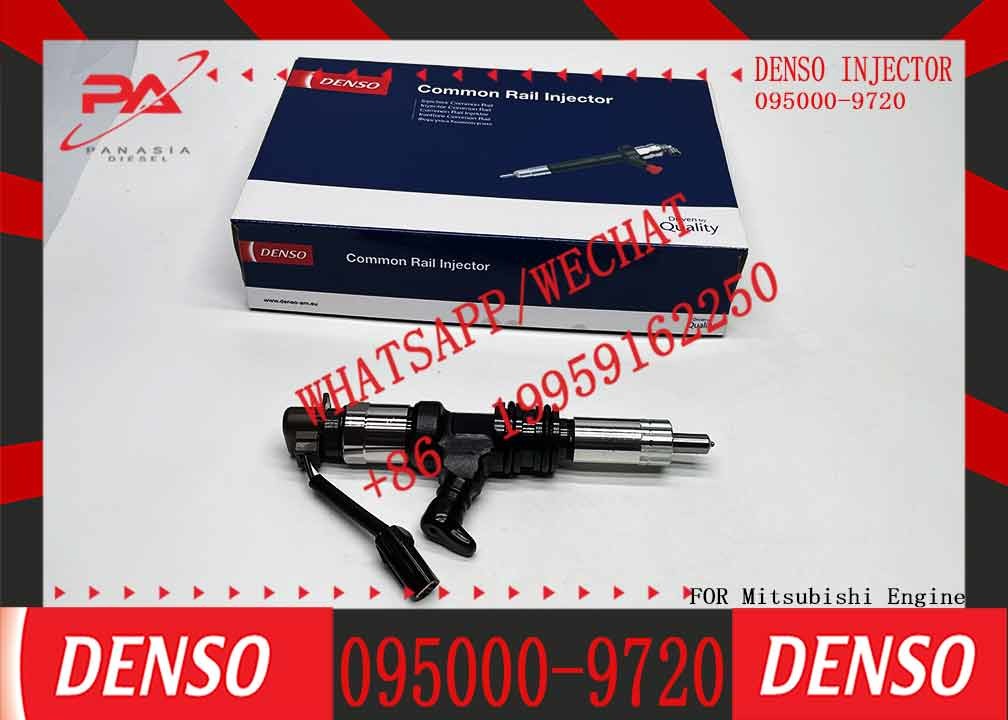 Original brand new common rail injector 095000-9720 095000-9722 ME307488 6M60 engine diesel injector assy for Mitsubishi
