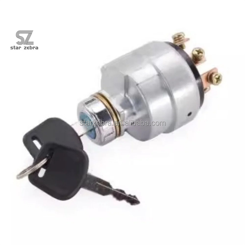 Building Material Shops Three Ignition Switch for Excavator Bulldozer Domestic Machine Komatsu Kobelco Hitachi Carter Hyundai