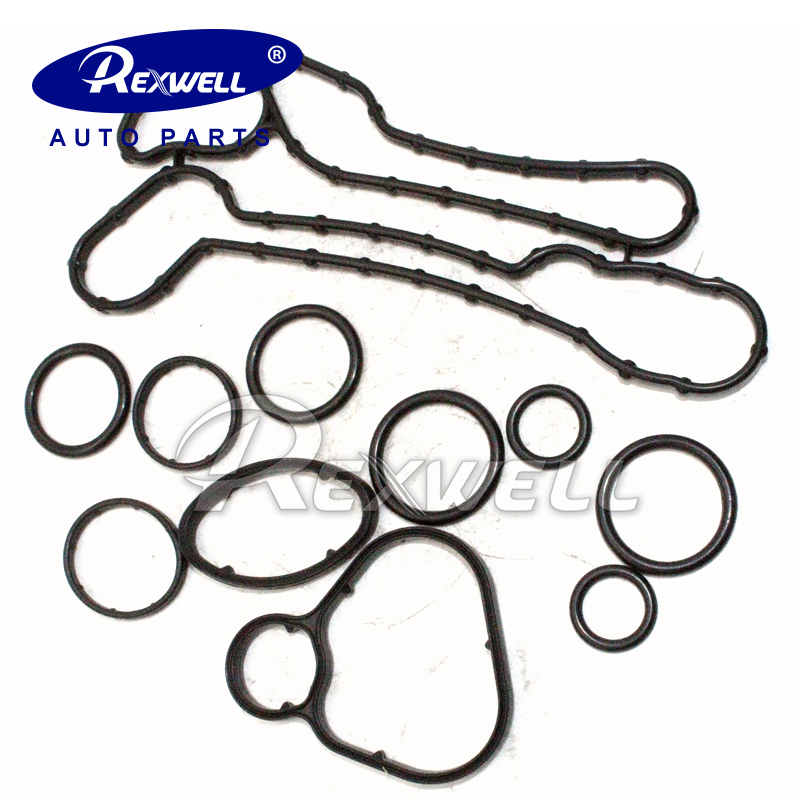 car spare parts oil cooler gasket kit seal set For Chevrolet Opel 25199750 GM25199750KIT
