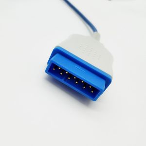 11 Pin TPU Reusable Monitor SPO2 Sensor
