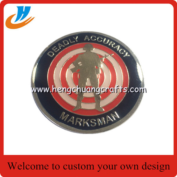 Custom die cast US Navy Eagle Shape Metal Challenge Souvenir Coin