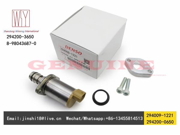 Denso Genuine Suction Control Valve 294200-0650 294200-3650 294009-1221 for